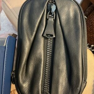 Aimee Kestenberg Black Leather Crossbody Bag